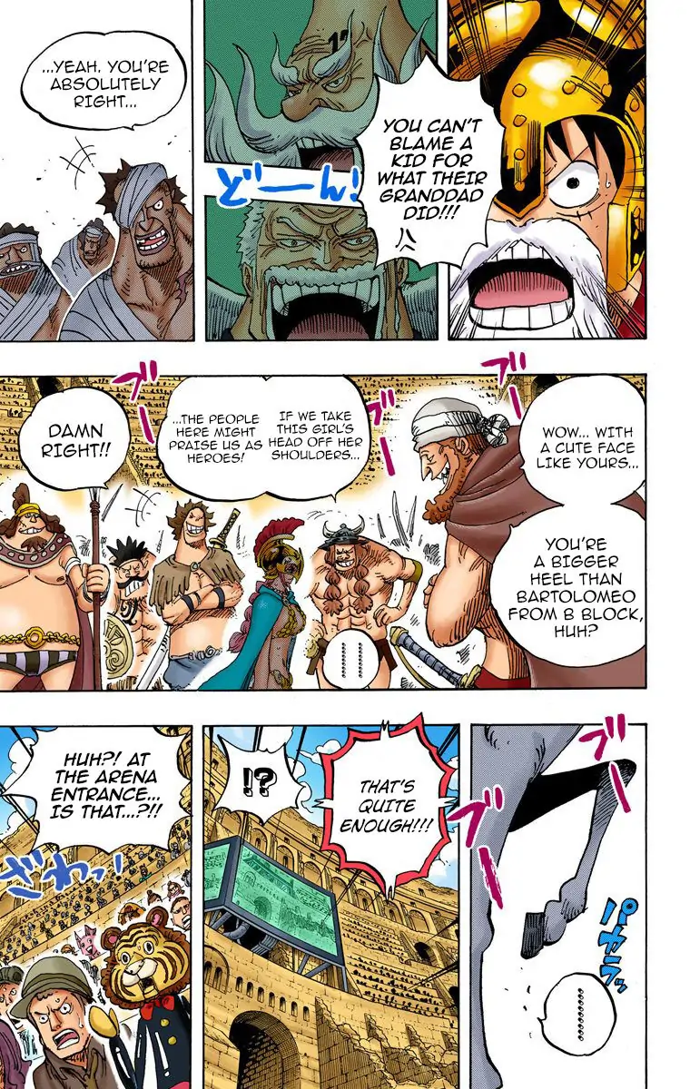 One Piece Digital Colored Chapter 722 image 09